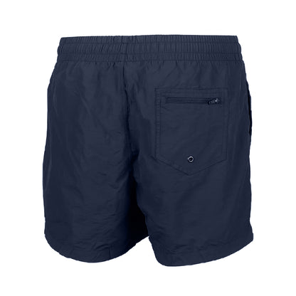 Dunkelblaue Badehose Wappen