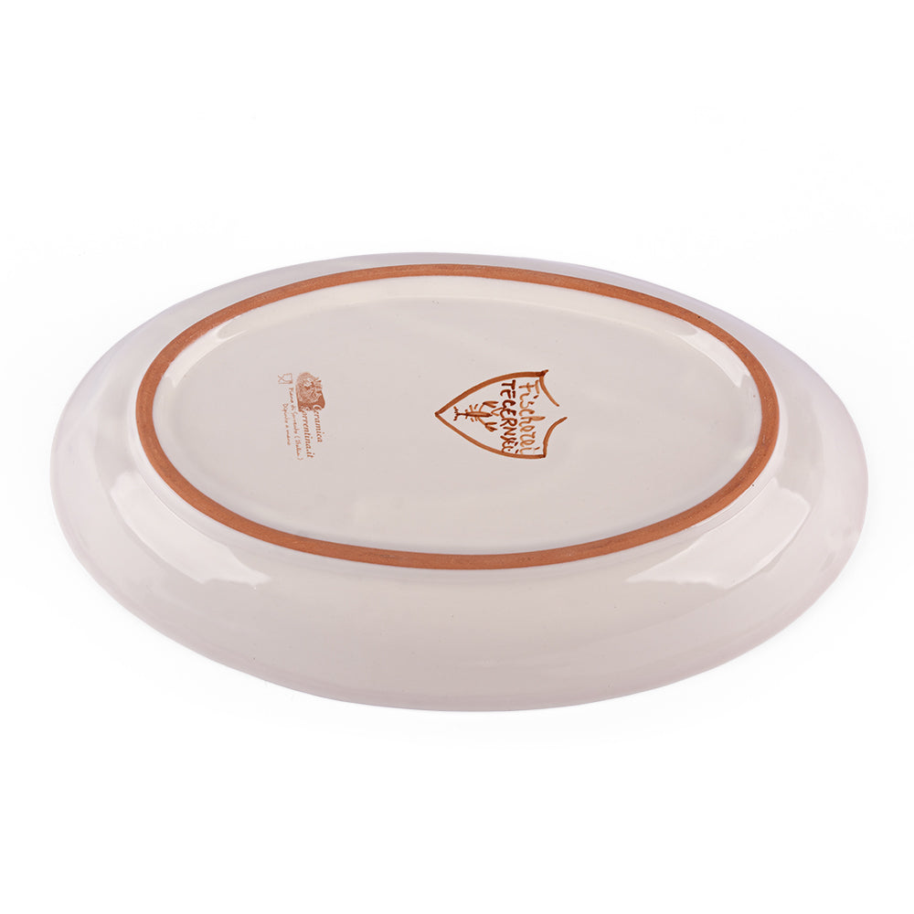 Handbemalte Keramik-Schale mit Lobster Motiv aus Italien