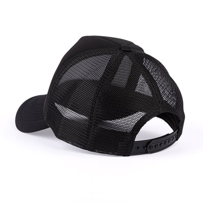 Lobster Cap schwarz - (Patch blau/grau)