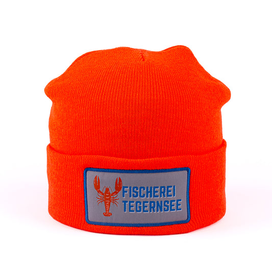 Lobster Mütze neonorange