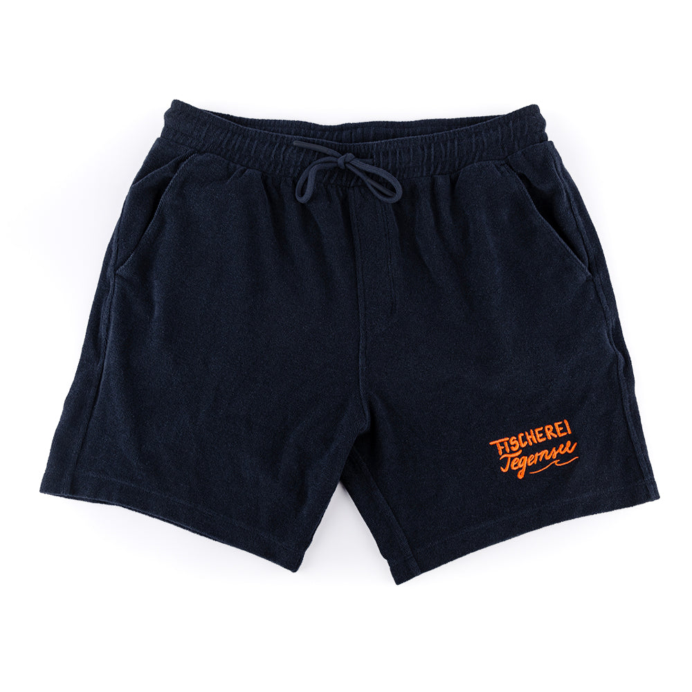 Frottee Shorts dunkelblau