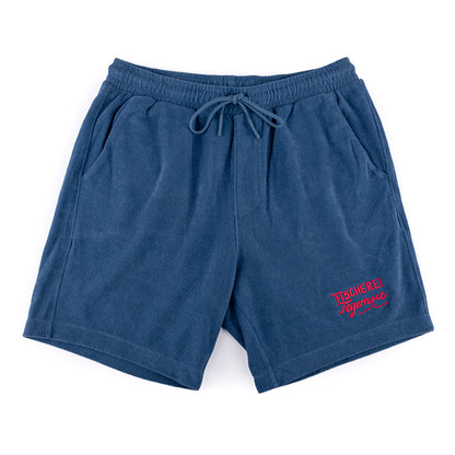 Frottee Shorts hellblau