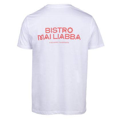 T-Shirt weiß Bistro Mai Liabba