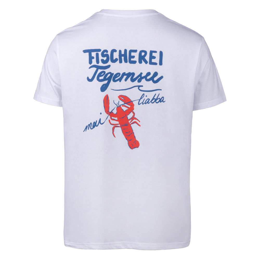 T-Shirt weiß Lobster