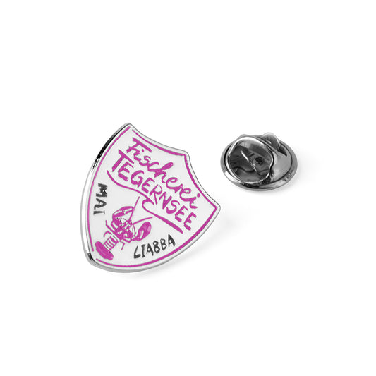 Pin - Fischerei Tegernsee silber
