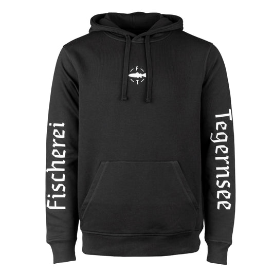 Fischerei Tegernsee Hoodie schwarz