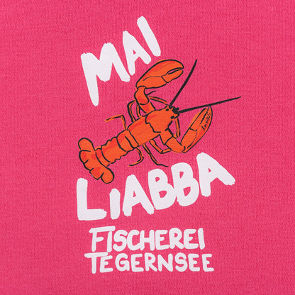 Kids Hoodie Lobster "Mai Liabba" pink