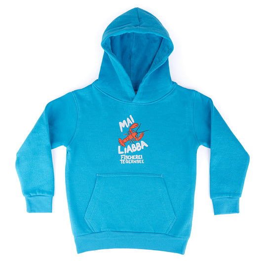 Kids Hoodie Lobster "Mai Liabba" blau