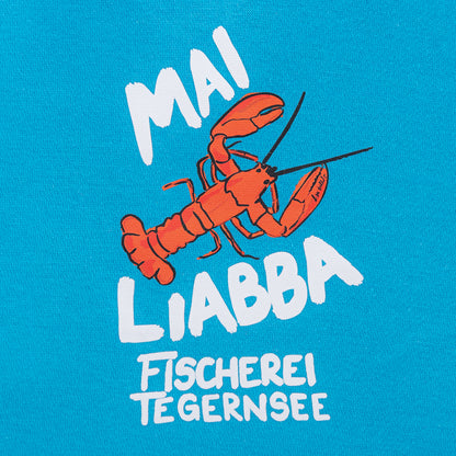 Kids Hoodie Lobster "Mai Liabba" blau