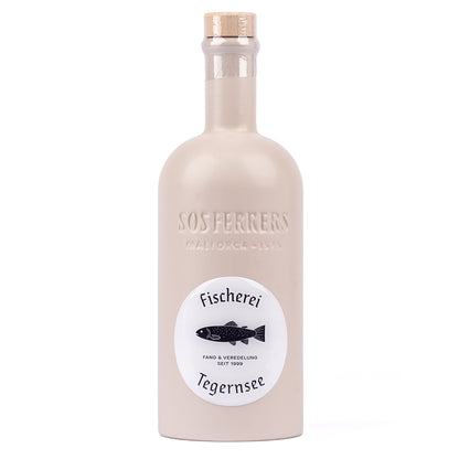 Fischerei Tegernsee x Sos Ferrers – Olivenöl „Mallorca Edition“ (500 ml, Keramikflasche)