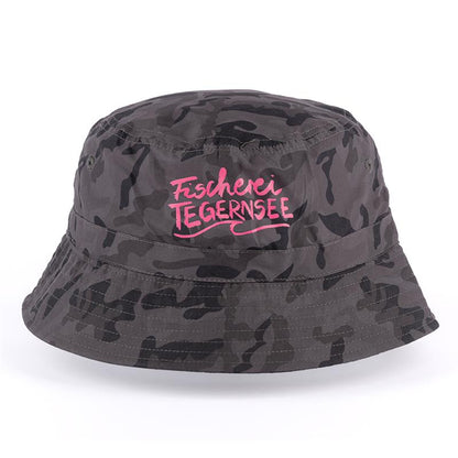 Fischer Hut „schwarz camouflage“