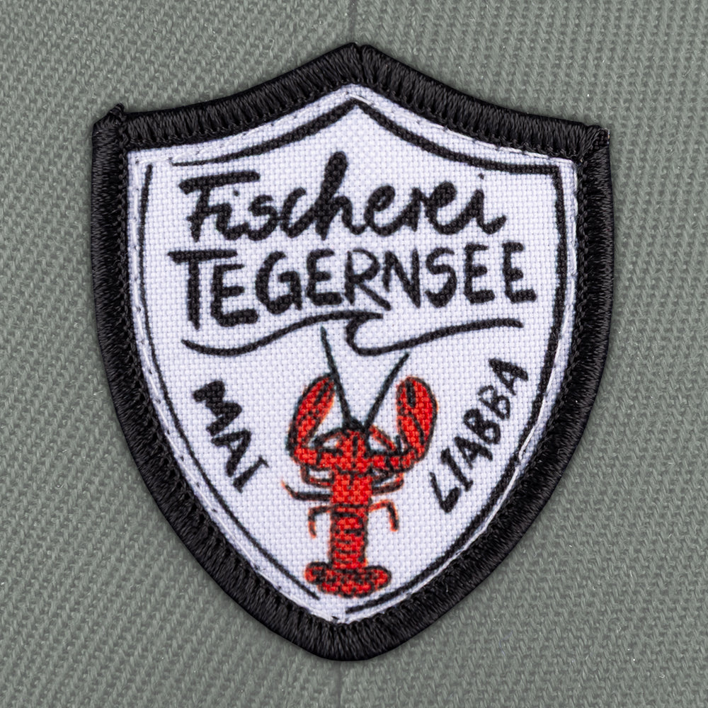 Lobster Wappen Cap Grau