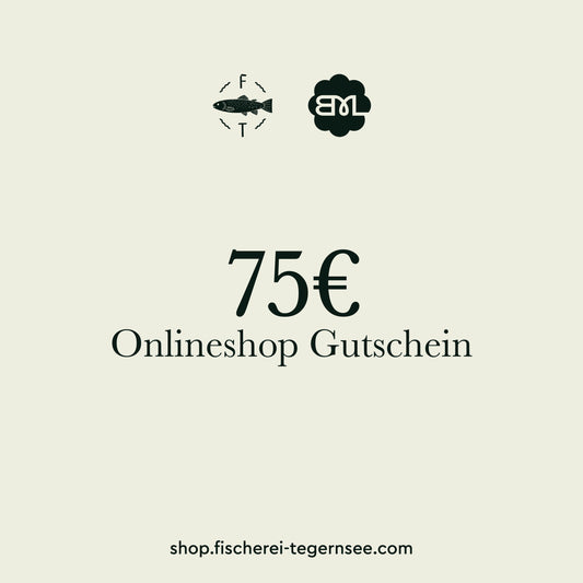 75€ Onlineshop Gutschein