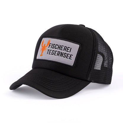 Lobster Cap schwarz (Patch schwarz/grau)