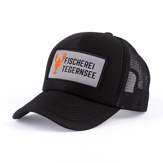 Lobster Cap schwarz (Patch schwarz/grau)