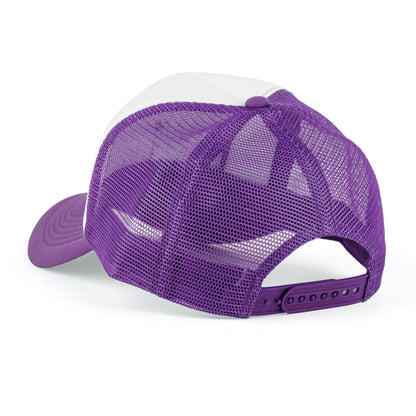Lobster Cap lila/weiß